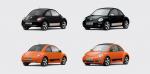 Volkswagen Beetle Black & Orange 2009 года